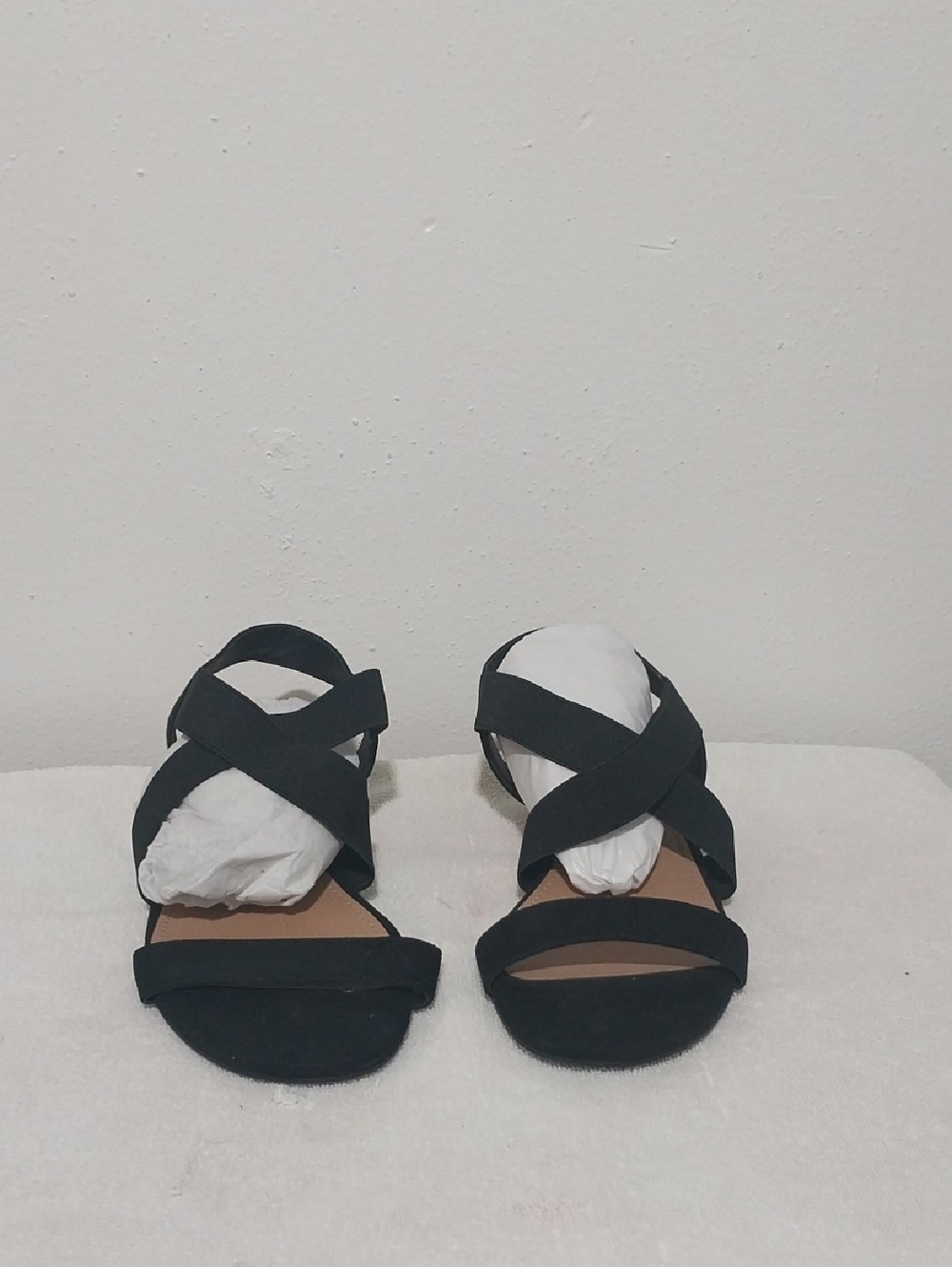 torrid Black Crisscross Strappy Sandals